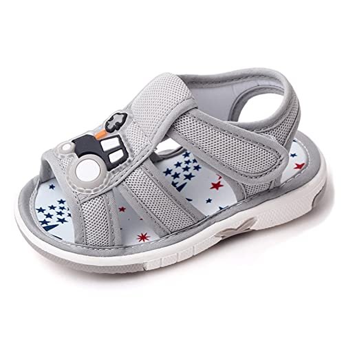 OAISNIT Baby Boy Girl Summer Sandals Infant Squeaky Shoes Lightwight Non-Slip Toddler First Walkers