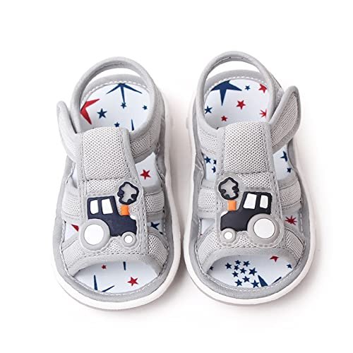 OAISNIT Baby Boy Girl Summer Sandals Infant Squeaky Shoes Lightwight Non-Slip Toddler First Walkers