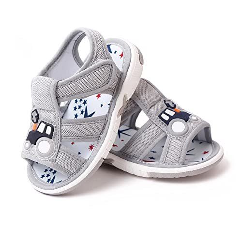 OAISNIT Baby Boy Girl Summer Sandals Infant Squeaky Shoes Lightwight Non-Slip Toddler First Walkers