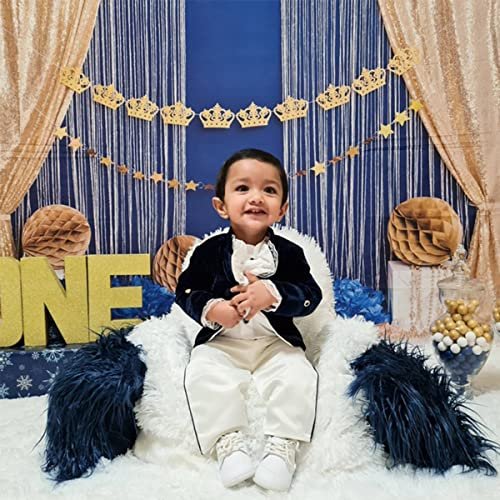 ohsofy Infant Baby Boy Oxford Shoes PU Leather Loafers Rubber and Soft Sole Wedding Dress Shoes Toddler Girl Baby Walking Shoes