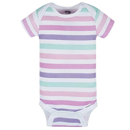 Onesies Brand baby-girls 8-pack Short Sleeve Mix & Match Bodysuits