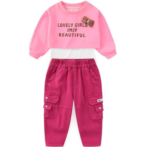 Peacolate 2-7T Spring Fall Summer Little Girls 3pcs Clothing Set White Tank Top Green T Shirt and Jeans for Kids Baby