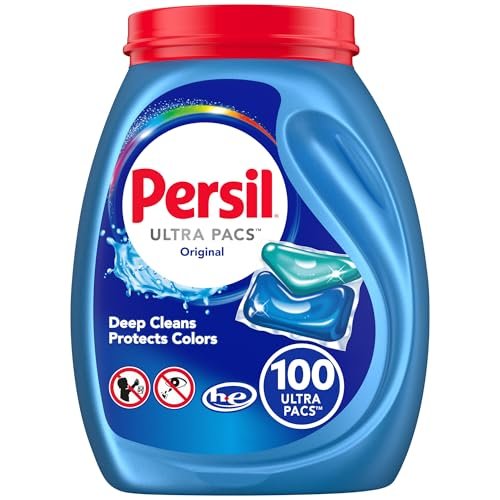 Persil Ultra Pacs Original Everyday Clean Laundry Detergent, 100 count