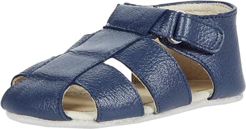 Robeez Baby Boys and Unisex First Kicks Slip Resistant Sandals for Infant and Toddler, 0-24 Months