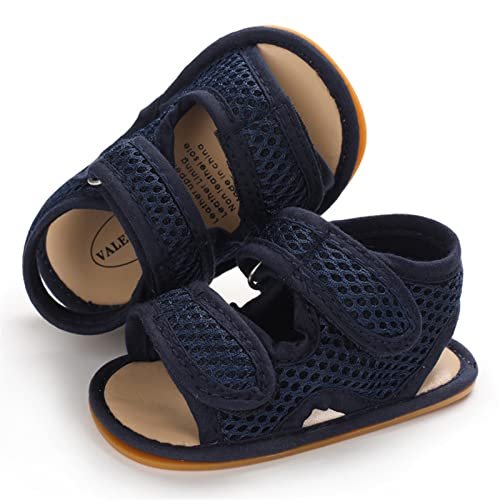 RVROVIC Baby Boys Girls Sandals Premium Soft Anti-Slip Rubber Sole Infant Summer Outdoor Shoes Toddler First Walkers