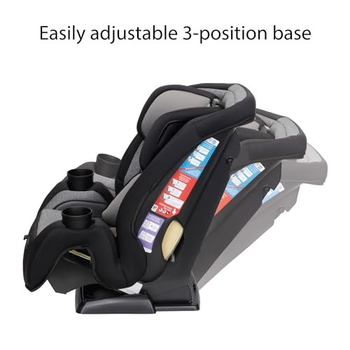 Safety 1st Convertible Car Seat, Convert from Rear to Forward Facing and Belt-Positioning Booster, High Street, From Birth to Age 10, TriMate