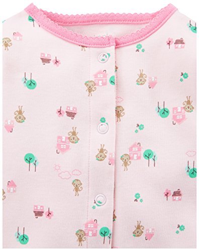 Simple Joys by Carter's Baby Girls' 2-Pack Cotton Snap Footed Sleep and Play