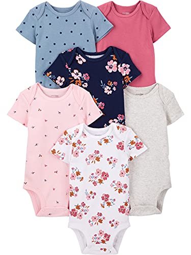 Simple Joys by Carter's Baby Girls' 6-Pack Sleeveless Bodysuit