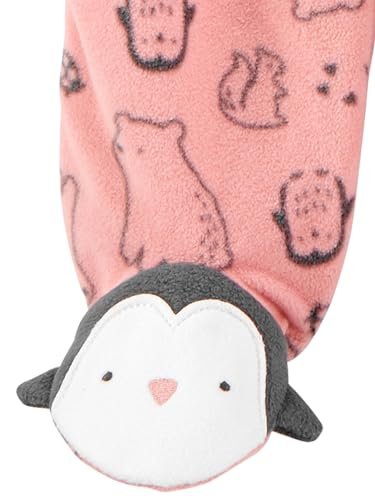 Simple Joys by Carter's Baby Girls' Fleece Footed Sleep and Play, Pack of 2