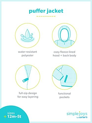 Simple Joys by Carter's Baby Girls' Puffer Jacket