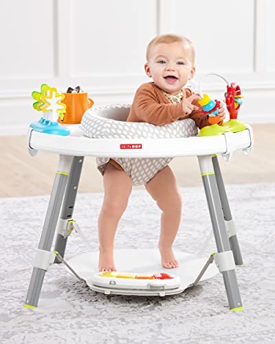 Skip Hop Baby Activity Center: Interactive Play Center with 3-Stage Grow-with-Me Functionality, 4mo+, Explore & More