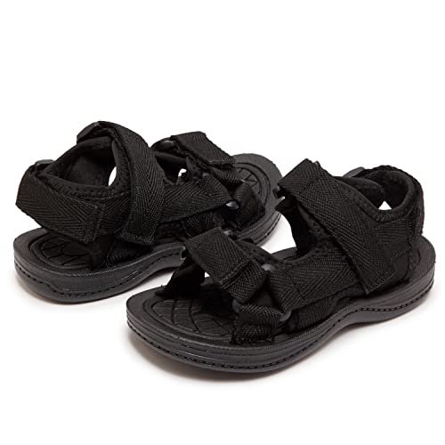 Skysole All Terrain Double Strap Sandals for Boys - Rubber Sole Amphibian Shoes for Beach, Pool, Hiking, Walking & Sports