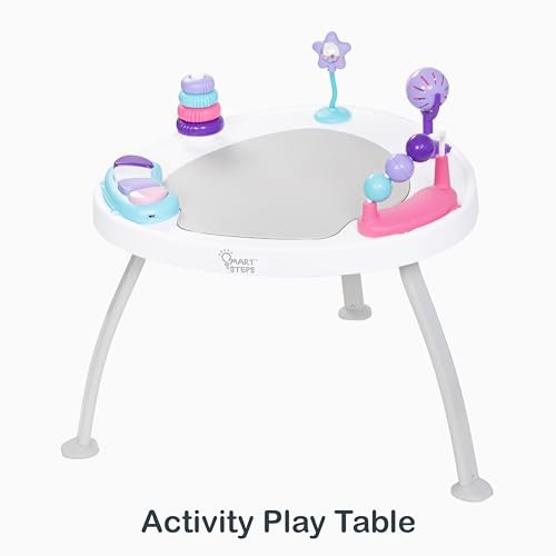 Smart Steps® Bounce N’ Play 3-in-1 Activity Center, Harmony Pink