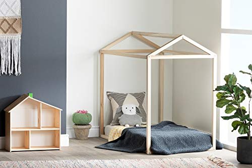 South Shore Sweedi Toddler House Bed, Natural Wood