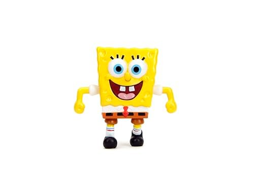 Spongebob Squarepants 2.5" 4-Pack Die-Cast Figures, Toys for Kids and Adults