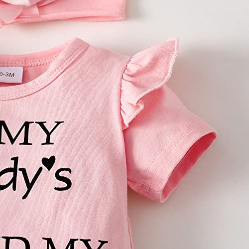 SUNNY PIGGY Newborn Infant Baby Girl Clothes Ruffle Romper Toddler Girl Floral Cotton Pant Sets Girls Clothing Outfit