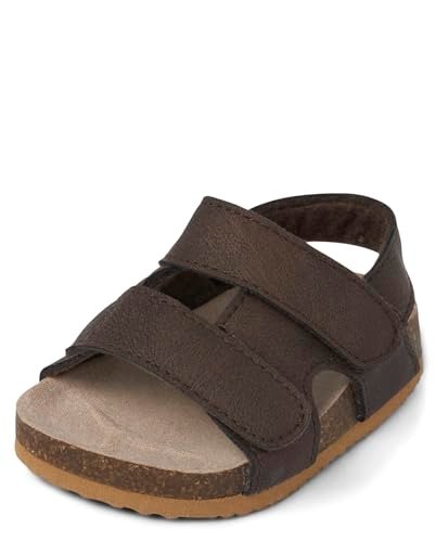 The Children's Place Baby-Boy's Newborn Flat Sandals