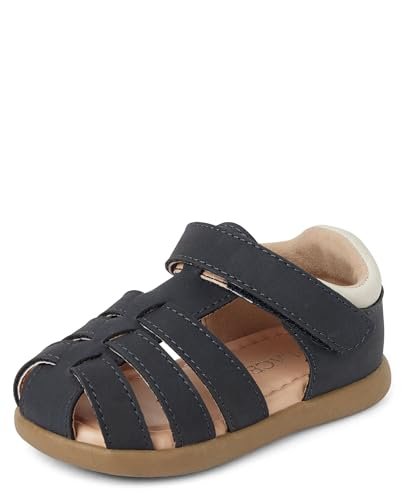 The Children's Place Unisex-Baby and Newborn First Steps Sandals Fisherman