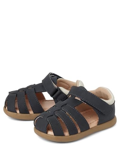 The Children's Place Unisex-Baby and Newborn First Steps Sandals Fisherman