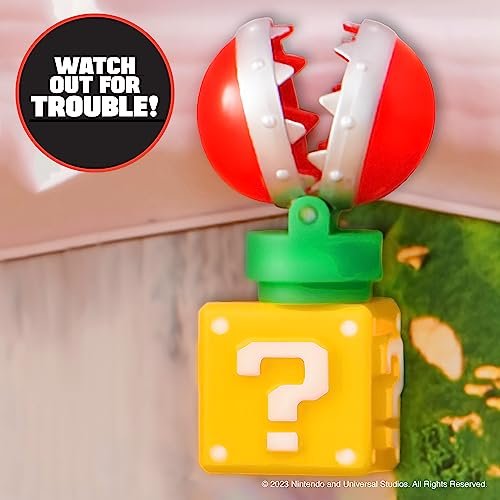 THE SUPER MARIO BROS. MOVIE – Mushroom Kingdom Castle Playset with Mini 1.25” Mario and Princess Peach Figures