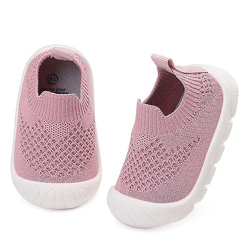 Toddler Baby Boy Girl Shoes Kids Breathable Sneakers Tennis Shoes 6-36 Months Infant Slip on Shoes
