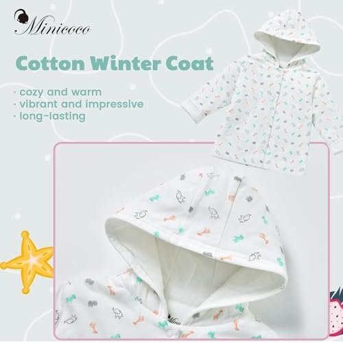 Toddler Winter Coat, Baby Girl Autumn Jacket, Baby Boy Hoodies Outerwear, Comfortable Soft Winter Autumn Kids Warm Clothes
