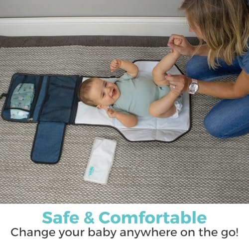 Toddleroo by North States Travel Changing Pad in Navy