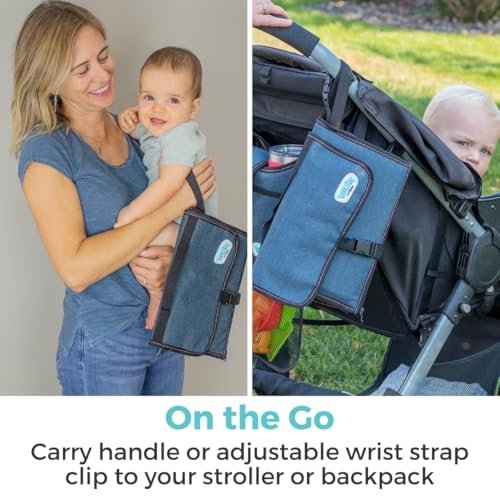 Toddleroo by North States Travel Changing Pad in Navy