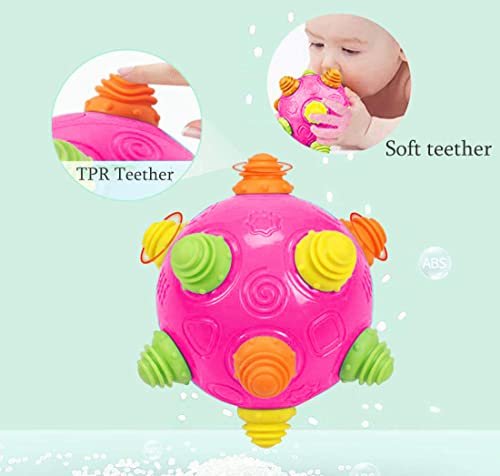 Toddler's Music Dancing Shake Ball - Move, Crawl, Bounce, Sensory Learning for Kids and Babies, Fun Gift for Both Boys and Girls