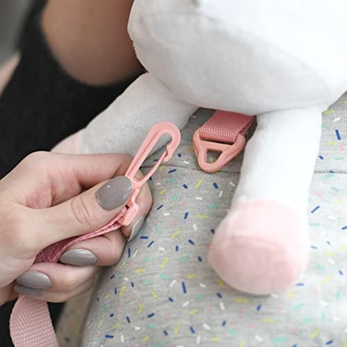 Travel Bug Toddler Character 2-in-1 Safety Harness (Unicorn - White/Pink/Rainbow)