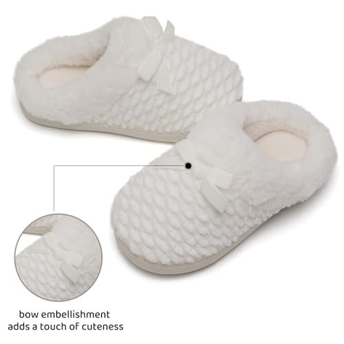 WateLves Girls Slippers Kids Slip On Winter House Shoes Anti-Slip Soft Coral Fleece Slipper for Indoor & Outdoor