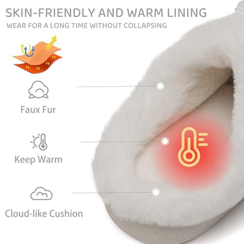 WateLves Girls Slippers Kids Slip On Winter House Shoes Anti-Slip Soft Coral Fleece Slipper for Indoor & Outdoor