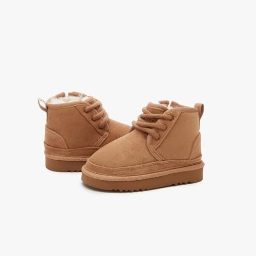Weestep Girls and Boys Snow Fashion Ankle Boots Warm Walking Outdoor shoes with zipper (Baby/Toddler/Little kid)