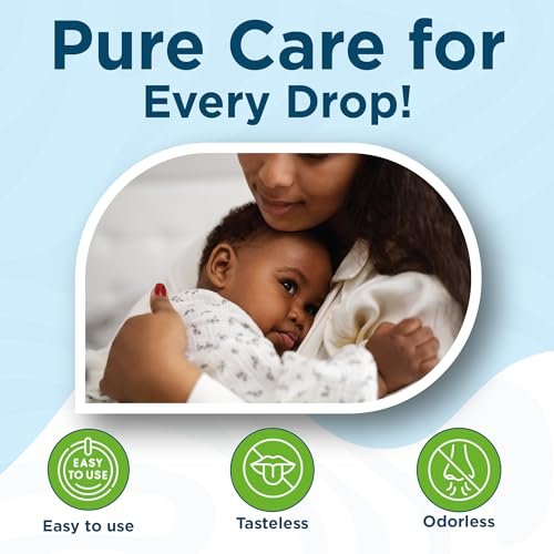 Wellements Organic Baby Probiotic Drops (0.25 Fl Oz) - Digestive & Immune Support for Infants - Toddler Probiotic Helps with Newborn+ Gut Health, Gas, Constipation & Colic Support - Preservative Free