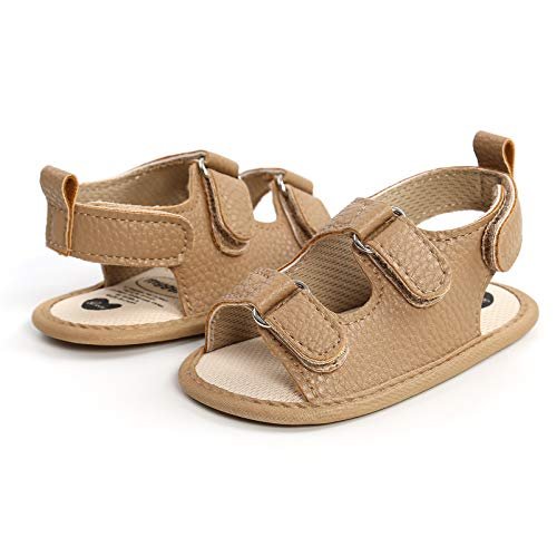 WILLFUN Baby Boys Girls Summer Sandals Closed-Toe Infant Soft Rubber Sole Outdoor Shoes for Toddler First Walkers