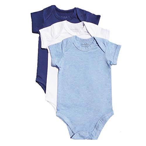 123 Bear Baby Cotton Spandex short-sleeve bodysuits unisex boy girl