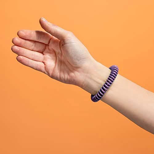 15 Pack Mosquito Repellent Bracelets, DEET-Free for Kids & Adults, Individually Wrapped Bands