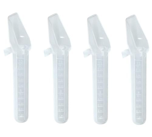 4 Pack Calibrated Medicine Spoon 2 TSP (10 ml) Plastic Oral Liquid Dose Medication Graduated Dispenser for Kids, Baby & Toddler