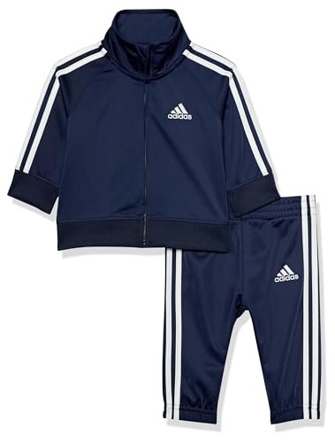 adidas Unisex Baby Tricot Tracksuit Jacket Jogger Pant Set