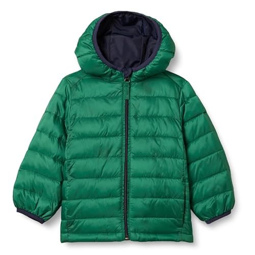 Amazon Essentials Boys and Toddlers' Lightweight Water-Resistant Packable Hooded Puffer Jacket