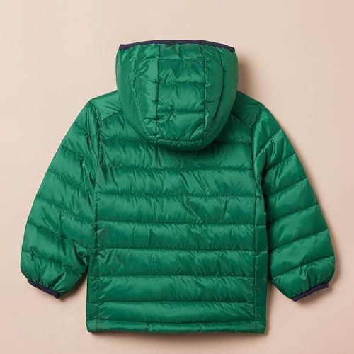 Amazon Essentials Boys and Toddlers' Lightweight Water-Resistant Packable Hooded Puffer Jacket