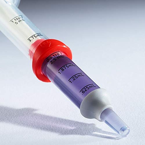 American Red Cross Correct Dose Medicine Dispenser with Markings for Common Infant Medicine Doses