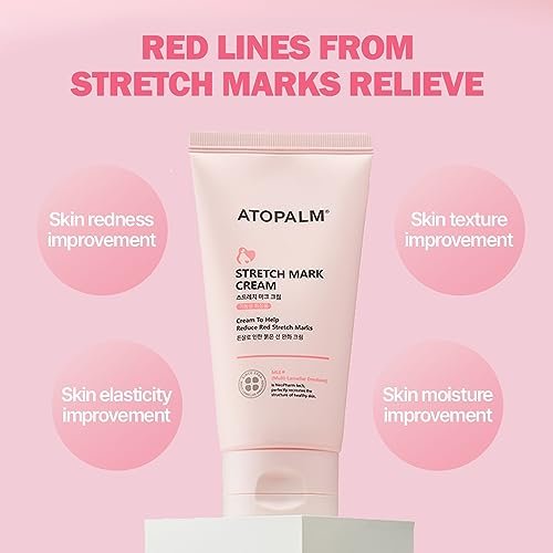 ATOPALM Maternity Care Stretch Mark Cream, 150ml 5 Fl Oz, Canola Oil Postpartum Skin Care| Pregnancy Red Lines Relief | Skin Swelling Elasticity Improvement| Gentle Body Moisturizing | Kbeauty