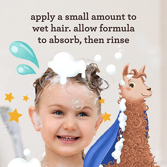 AVEENO BABY Kids Curly Hair Shampoo and Conditioner Set, 12 fl. Oz each with Oat Extract & Shea Butter, Hydrating, Hypoallergenic, Moisturizing for Defined Curls, Gentle for Kids' Developing Hair