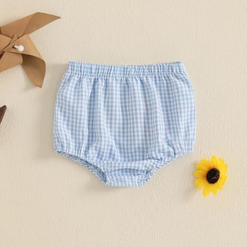 Baby Boy First Birthday Outfit One Year Old Golf Baseball Striped Bubble Shorts Diaper Cover Bloomers Clothes Summer