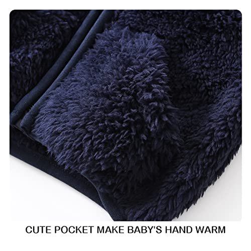 Baby Boy Fleece Jacket Girl Winer Clothes Coat Toddler Boy'S Clothing Sweater