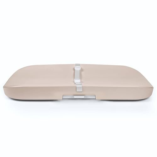 Baby Changing Pad, Baby Scale, 2 in 1 Baby Smart Scale and Change Pad, Waterproof Changing Pad, Wipeable Changing Pad with Safety Belt, Non-Slip Pad for Dresser, Easy to Clean & Portable Cushion Pad