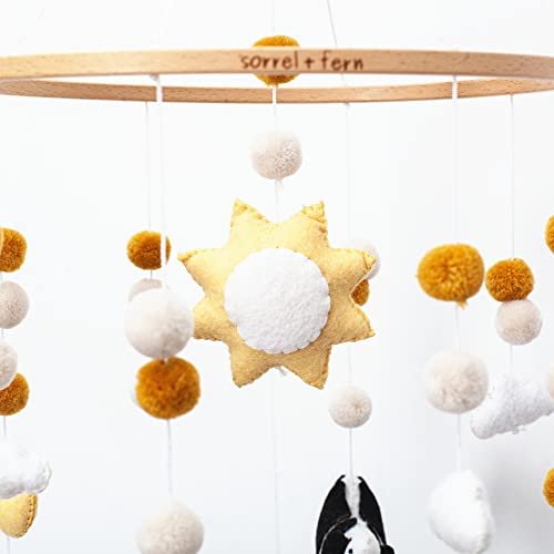 Baby Crib Mobile (Farm Animals) - Nursery Decoration and Baby Shower Gift for Boys & Girls