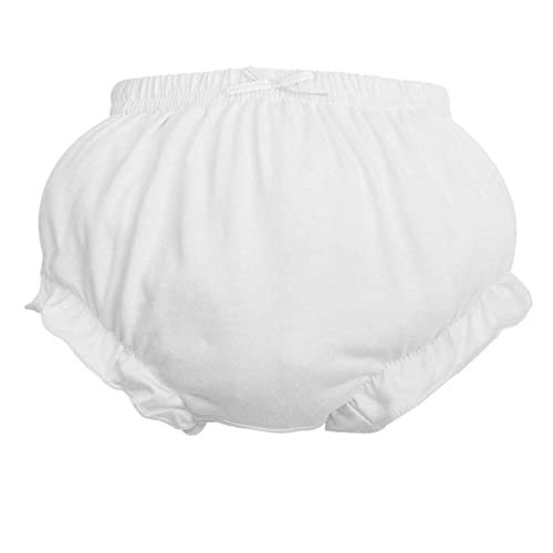 Baby Diaper Covers for Girls Newborn Soft Cotton Ruffle Bloomers Toddler