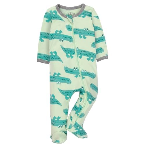 Baby Essentials Boys 4 Piece Patterned & Solid Pack Footies